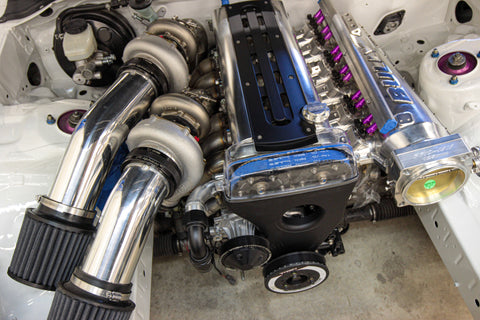 2JZGTE Twin Turbo Manifold Hot Parts Kit